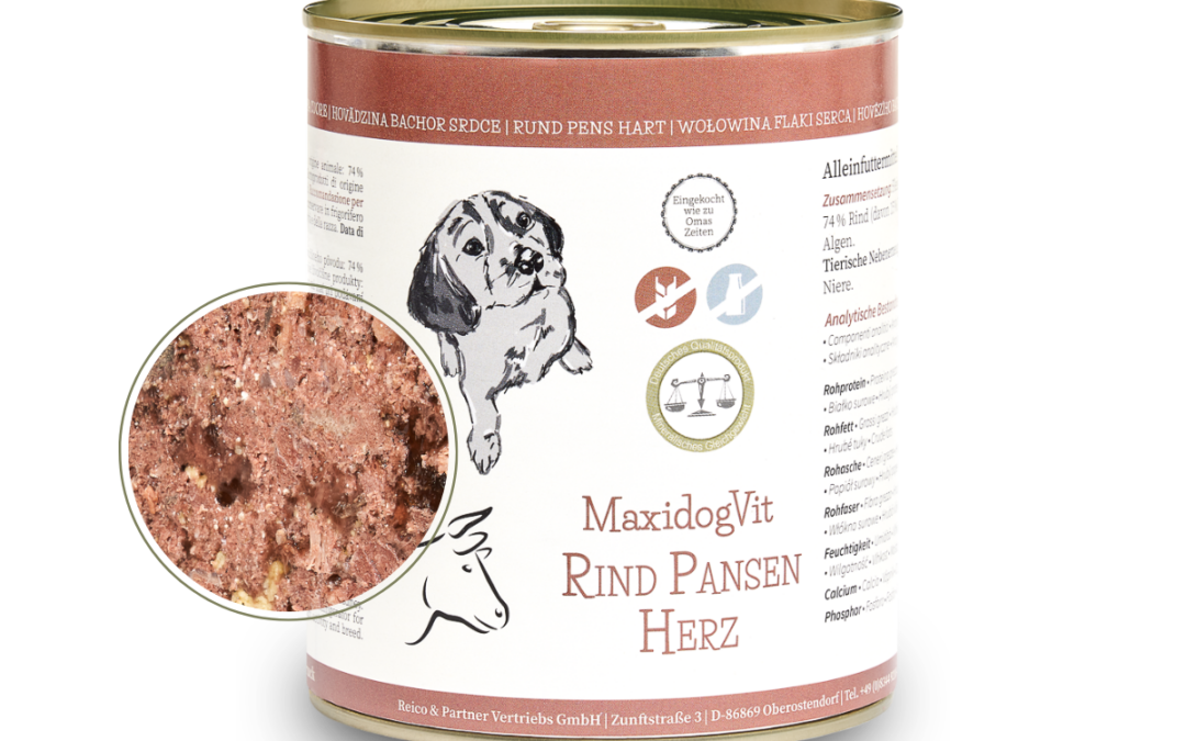 MaxidogVit Rind Pansen Herz